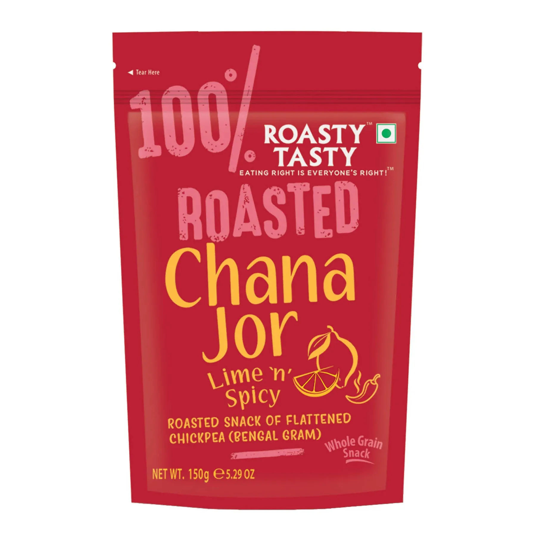 Roasty Tasty Roasted Chana Jor Lime 'n' Spicy  Image