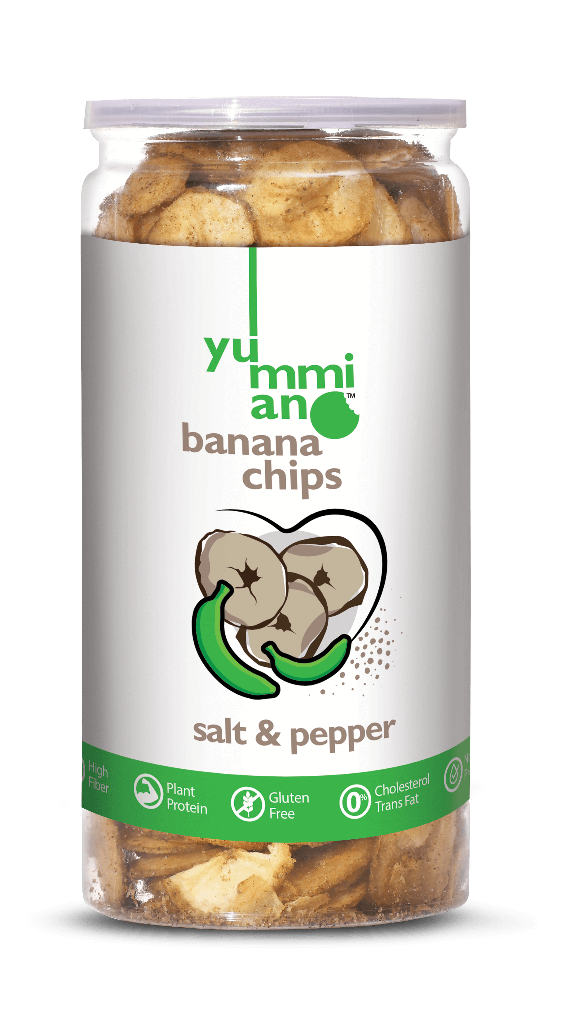 Yummiano Banana Chips – Salt & Pepper Image