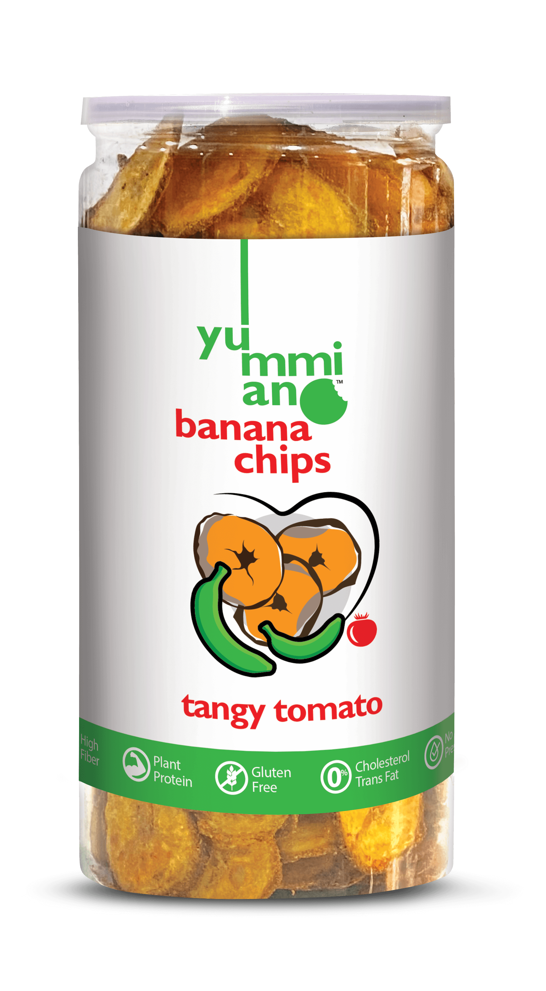 Yummiano Banana Chips – Tangy Tomato Image