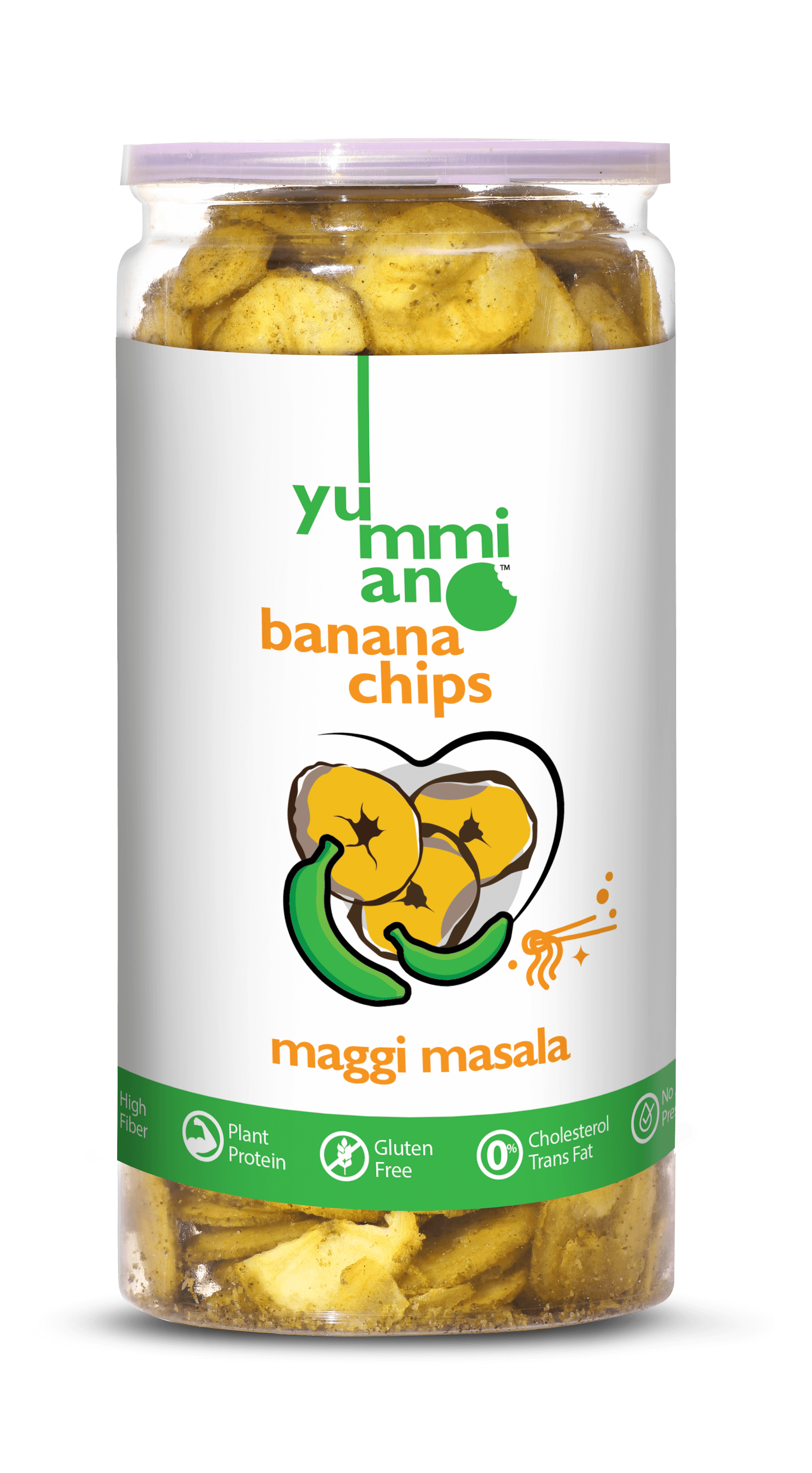 Yummiano Banana Chips – Maggi Masala Image
