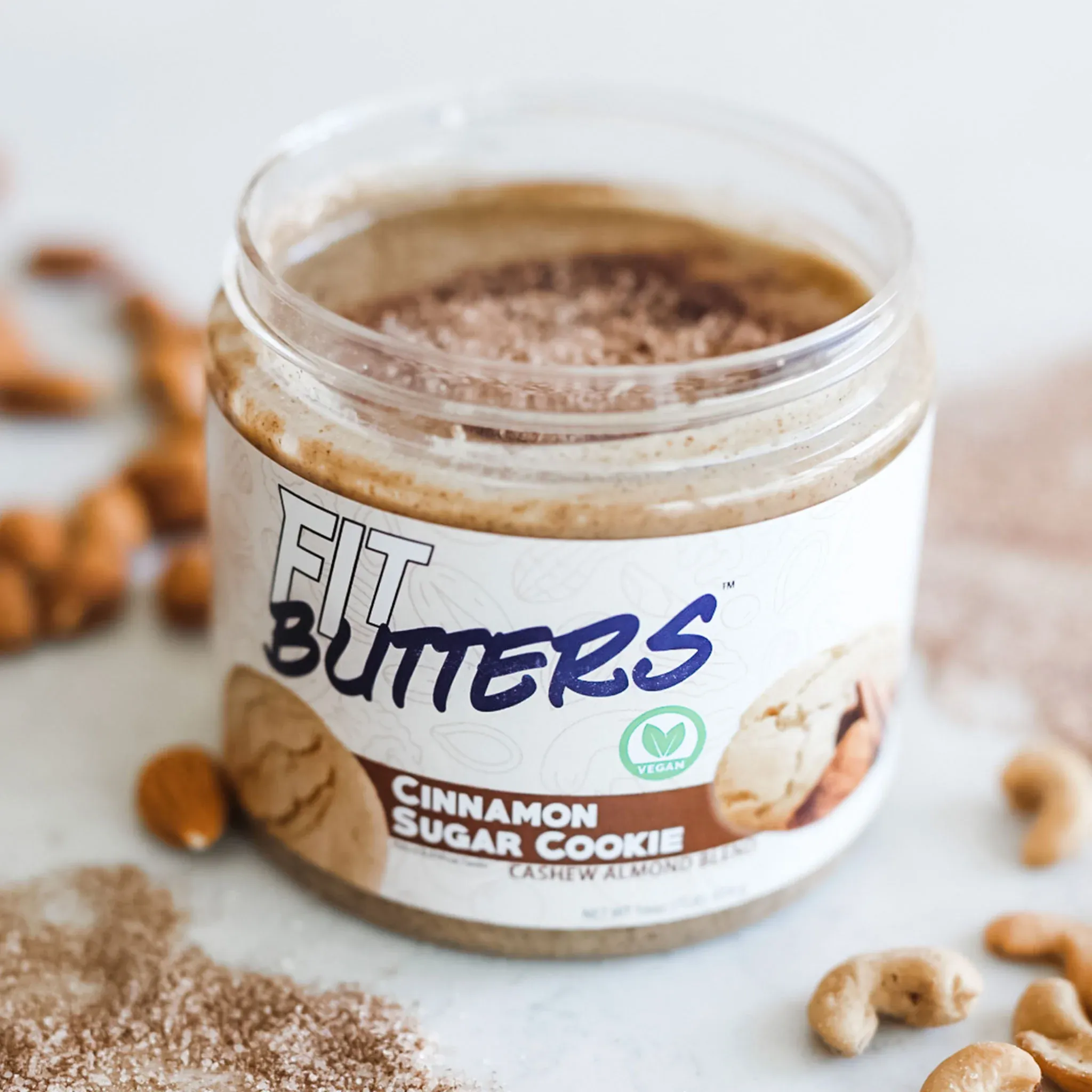 FIt Butters Cinnamon Sugar Cookie Cashew Almond Butter Image