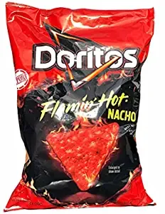 Doritos Flamin'Hot Nacho Tortilla Chips Image