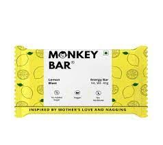 Monkey Bar Lemon Blast Vegan Energy Bar Image