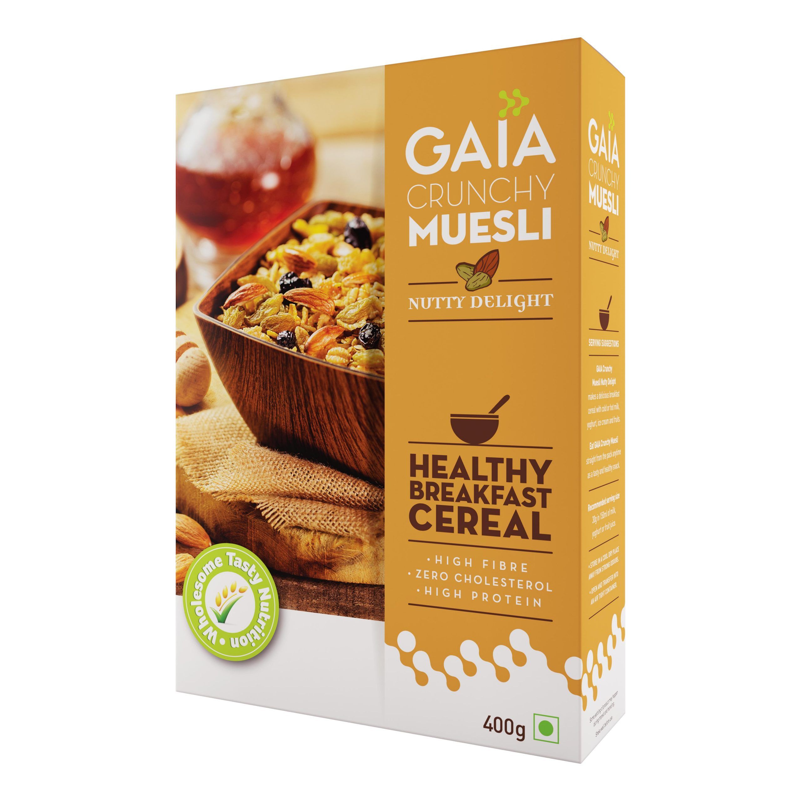Gaia Crunchy Muesli – Nutty Delight Image