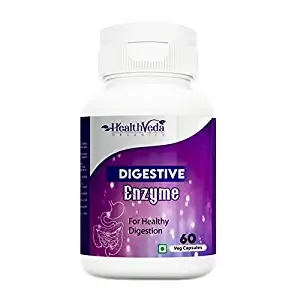 Health Veda Organics Digestive Enzyme Capsules Image