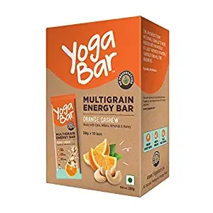Yogabar Orange Cashew Bar Image