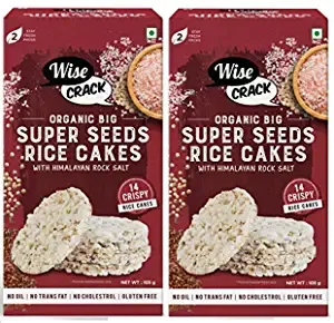 Wise Crack Organic Super Seeds Rice Cakes Image