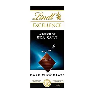 Lindt Caramel Sea Salt Chocolate Bar Image
