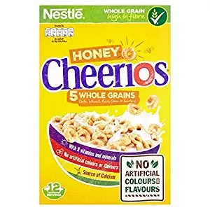 Nestle Honey  Cheerios 5 Wholegrain Cereal Image