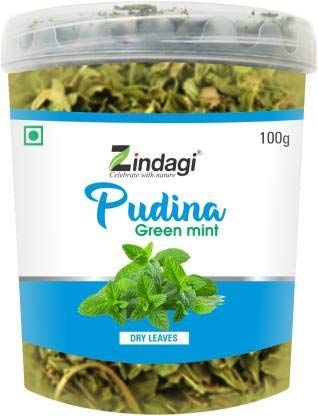 ZINDAGI Natural Mint Dry Leaves Image