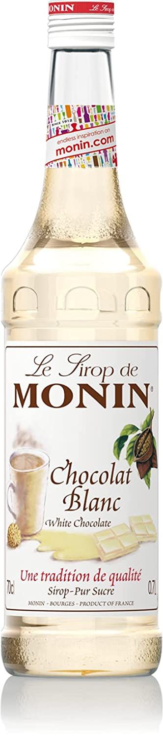 Monin White Chocolate Bottle Image