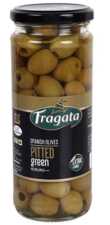 Fragata Pitted Green Olives Image