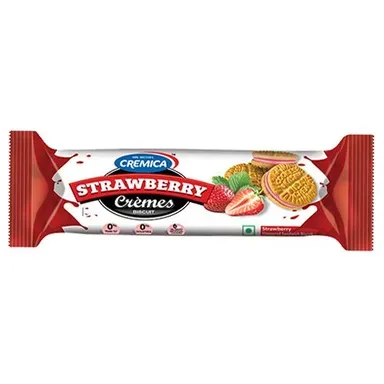 Cremica Cream Biscuit Premium Strawberry Image