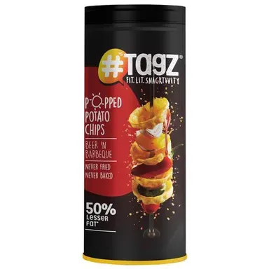 Tagz Popped Potato Chips - Beer 'N Barbeque Image
