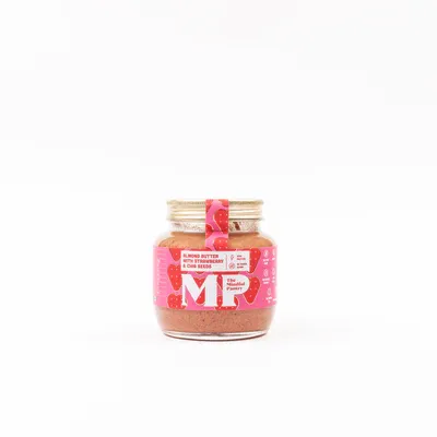 The Mindful Pantry Almond Butter with Strawberry and Chia Seeds Image