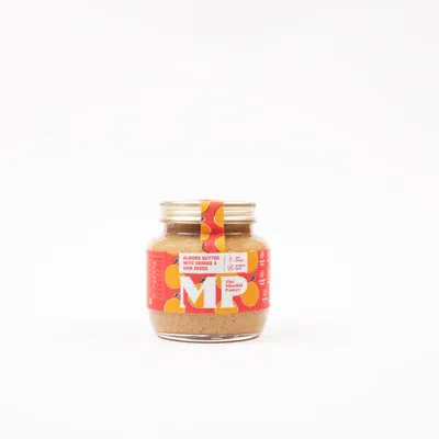 The Mindful Pantry Almond Butter with Orange and Chia Seeds Image