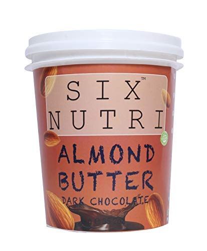 FITJARS SIXNUTRI Almond Butter with Dark Chocolate Almonds Image