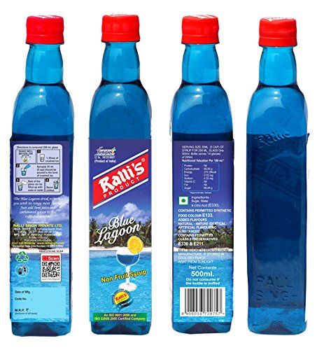 Ralli's Blue Lagoon Syrup Image