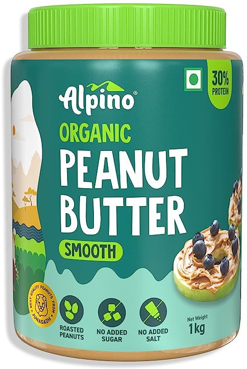 Alpino Organic Natural Peanut Butter Smooth Image