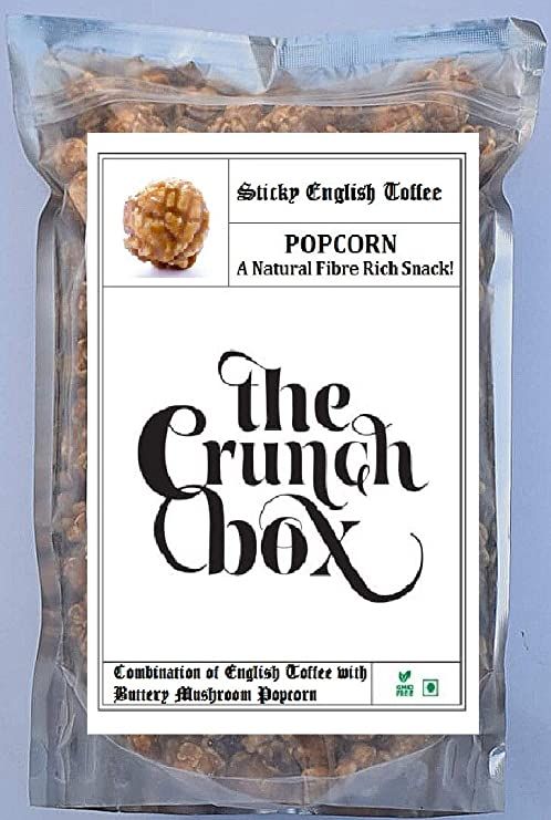 The Crunch Box Sticky English Toffee Popcorn Image