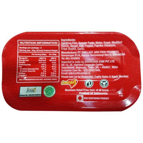Indofish Sardine In Tomato Sauce Image