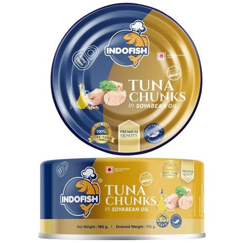 Indofish Tuna Chunks In Soyabean Oil Image