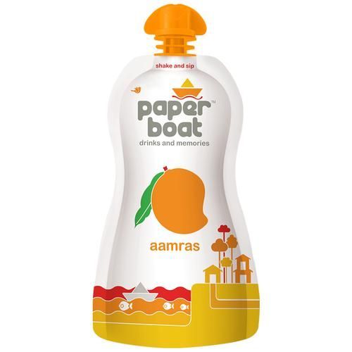 Paper Boat Aamras Mango Fruit Juice Image