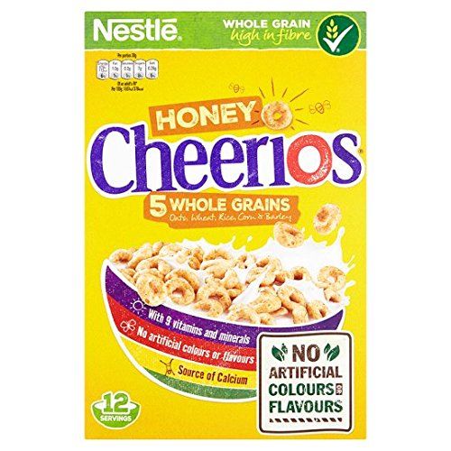 Neslte Honey Cheerios 5 Wholegrain Cereal Image