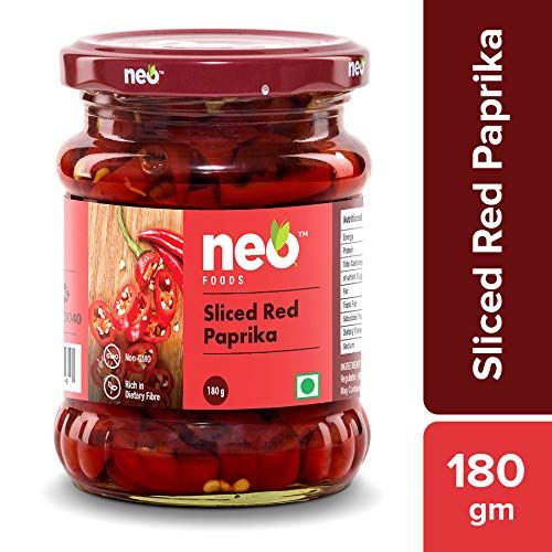 Neo Foods Sliced Red Paprika Image