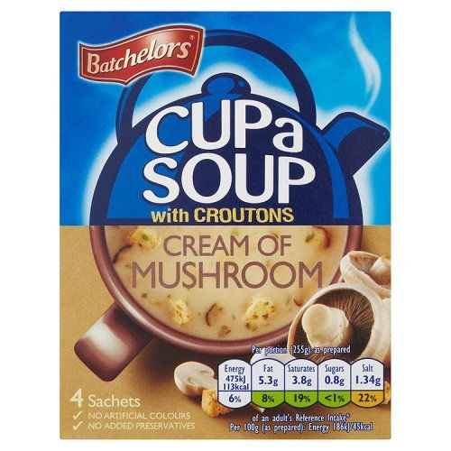 Batchelor's Cup A Soup Cream of Mushroom Image
