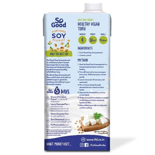 So Good Soy Milk Unsweetened Image