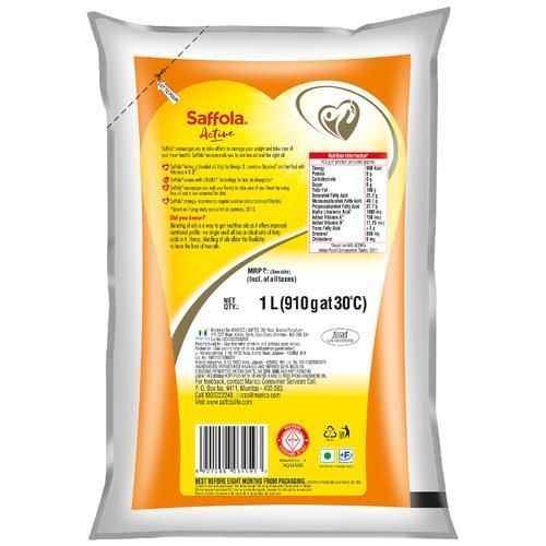 Saffola Active Refined Cooking oil Image