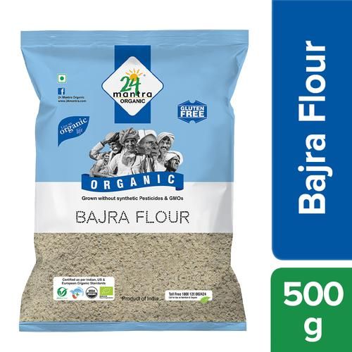 24 Mantra Organic Bajra Flour Image