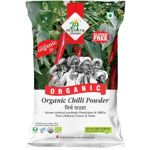 24 Mantra Organic Red Chilli Powder Image