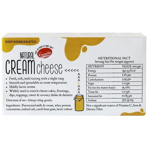 La Cremella Natural Cream Cheese Image