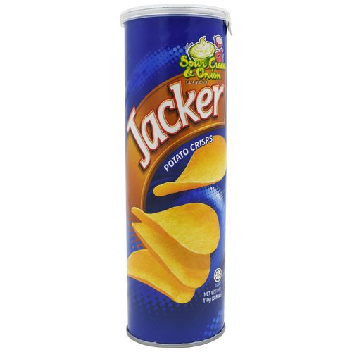 Jacker Potato Chips Sour Cream & Onion Flavor Image