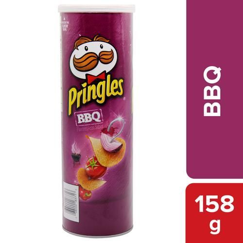 Pringles BBQ Potato Crisps Image