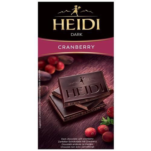 Heidi Dark Chocolate With Cranberry Image
