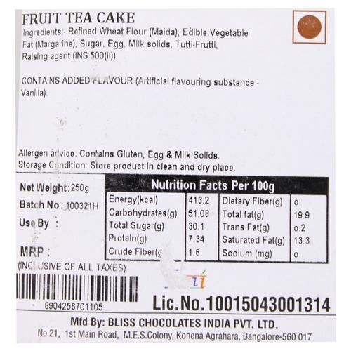 Fresho Signature Fruit Tea Cake Image