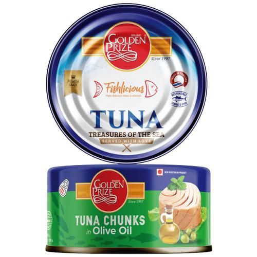 Golden Prize Tuna Chunks Olive Oil Image