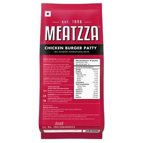 Meatzza Chicken Burger Image