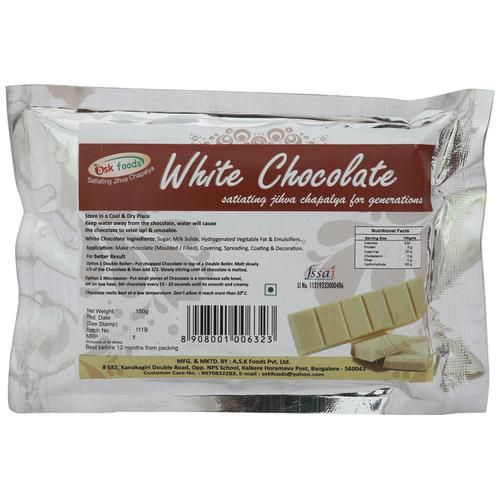 Ask Foods Chocolate White Image