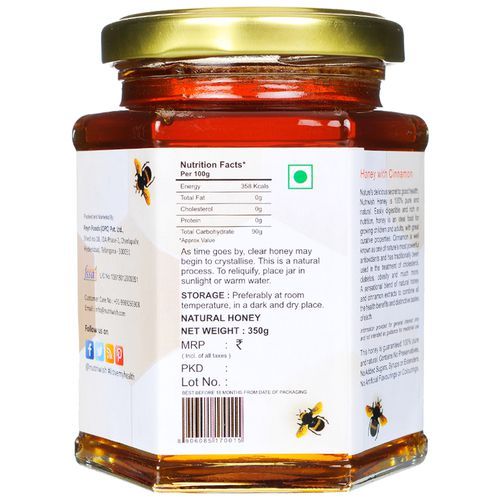 NUTRIWISH Honey Infused With Cinnamon Image