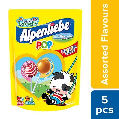 Alpenliebe Assorted Flavour Lollipop Image