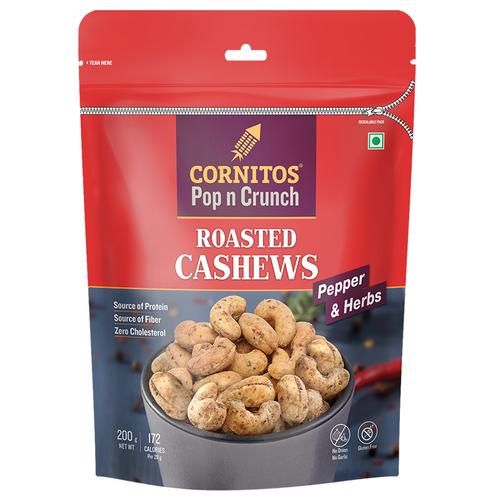 Cornitos Roasted Cashews Pepper & Herbs Image