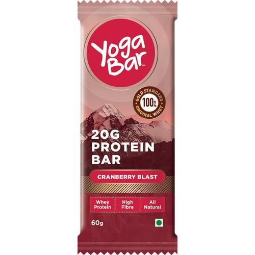 Yoga bar Whey Protein Bar Cranberry Blast Image