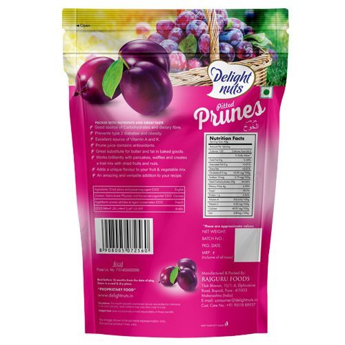 Delight Nuts Pitted Prunes Image