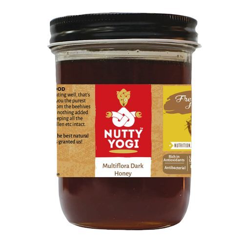 Nutty Yogi Dark Multi Flora Honey Image