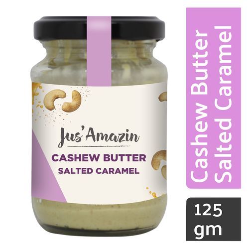 Jus Amazin Vegan Cashew Butter Salted Caramel Image
