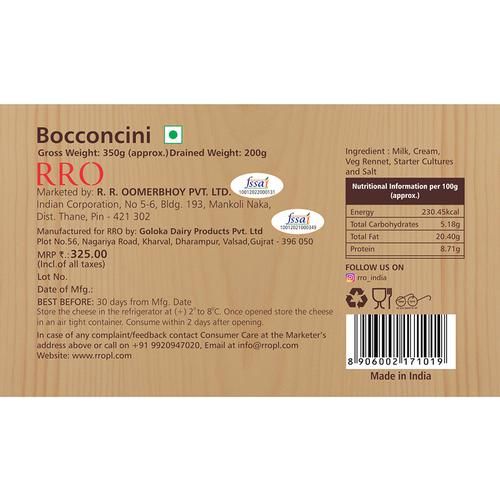 RRO DAIRY Cheese Bocconcini Image